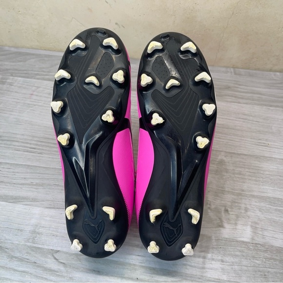 Puma Ultra Play Pink Black Soccer Cleats Girl’s Youth Size 5 - Picture 5 of 13